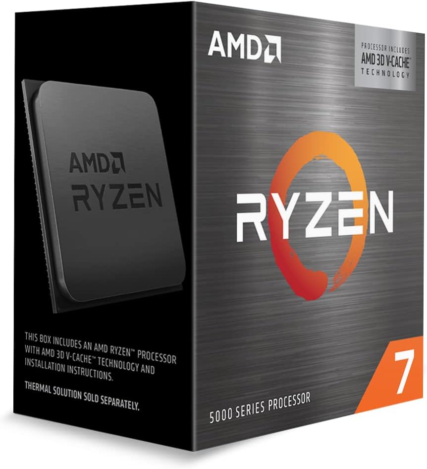 AMD Processor Ryzen 7 5700x 3D Chip AMD Processor Ryzen 7 5700x 3D Chip